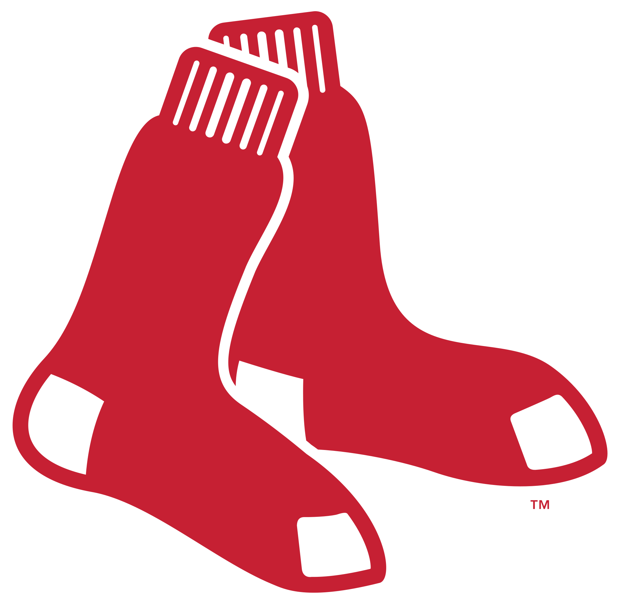 Clip Black And White Boston Red Logo Symbol Meaning - Boston Red Sox Socks Logo (1920x1080), Png Download