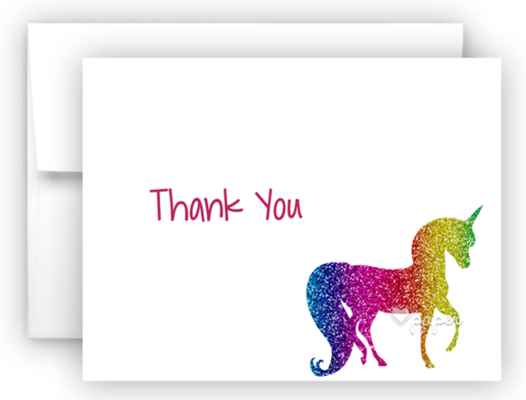 Thank You Card Png Download - Happy Birthday Gabby Unicorn (480x365), Png Download