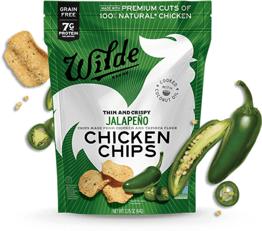 Jalapeno Chicken Chips - Barbecue Chicken (600x480), Png Download