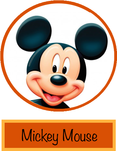Download Mickey Mouse Logo - Mickey Mouse A Color - Full Size PNG Image ...