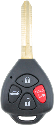 Is Spare Toyota Car Keys Required - Toyota Atara S Remote Car Key Blank 4 Button Replacement (500x500), Png Download