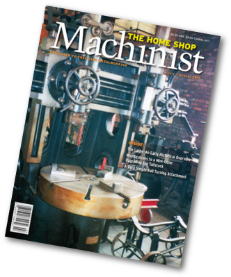 The Home Shop Machinist Your Magazine - Magazine (355x414), Png Download
