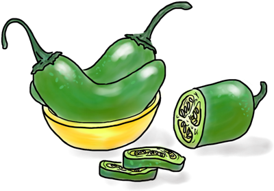 Jalapeno - Jalapeño (452x452), Png Download
