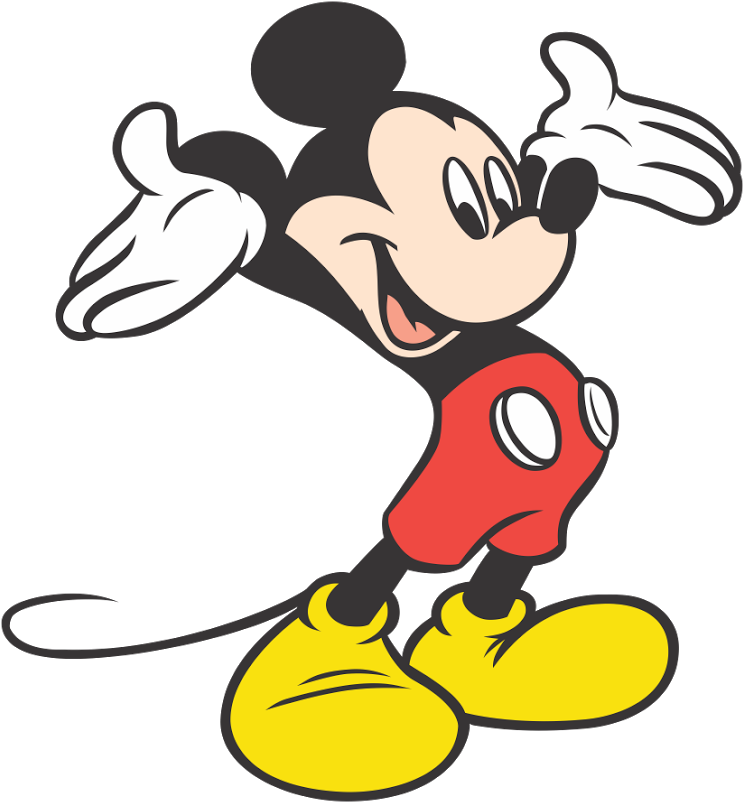 Mickey Mouse Vector Picture Royalty Free - Mickey Mouse Vector Png (1600x1067), Png Download
