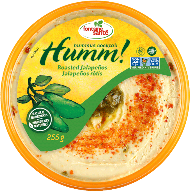 Previous - Fountain Of Health Hummus Cocktail Roasted Red Peppers (675x675), Png Download