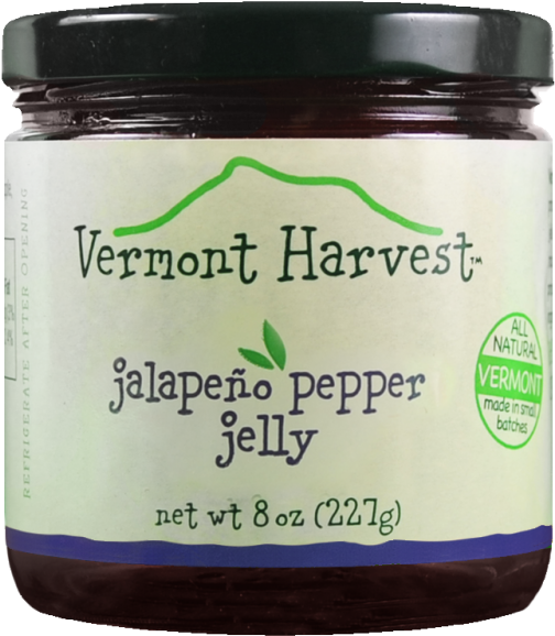 Jalapeño Pepper Jelly - Vermont Harvest Jelly, Pineapple Pepper - 8.3 Oz (600x600), Png Download