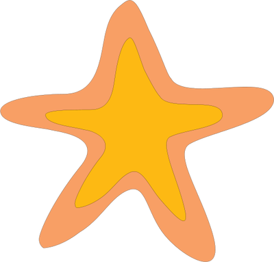 Clipart Info - Starfish (400x383), Png Download