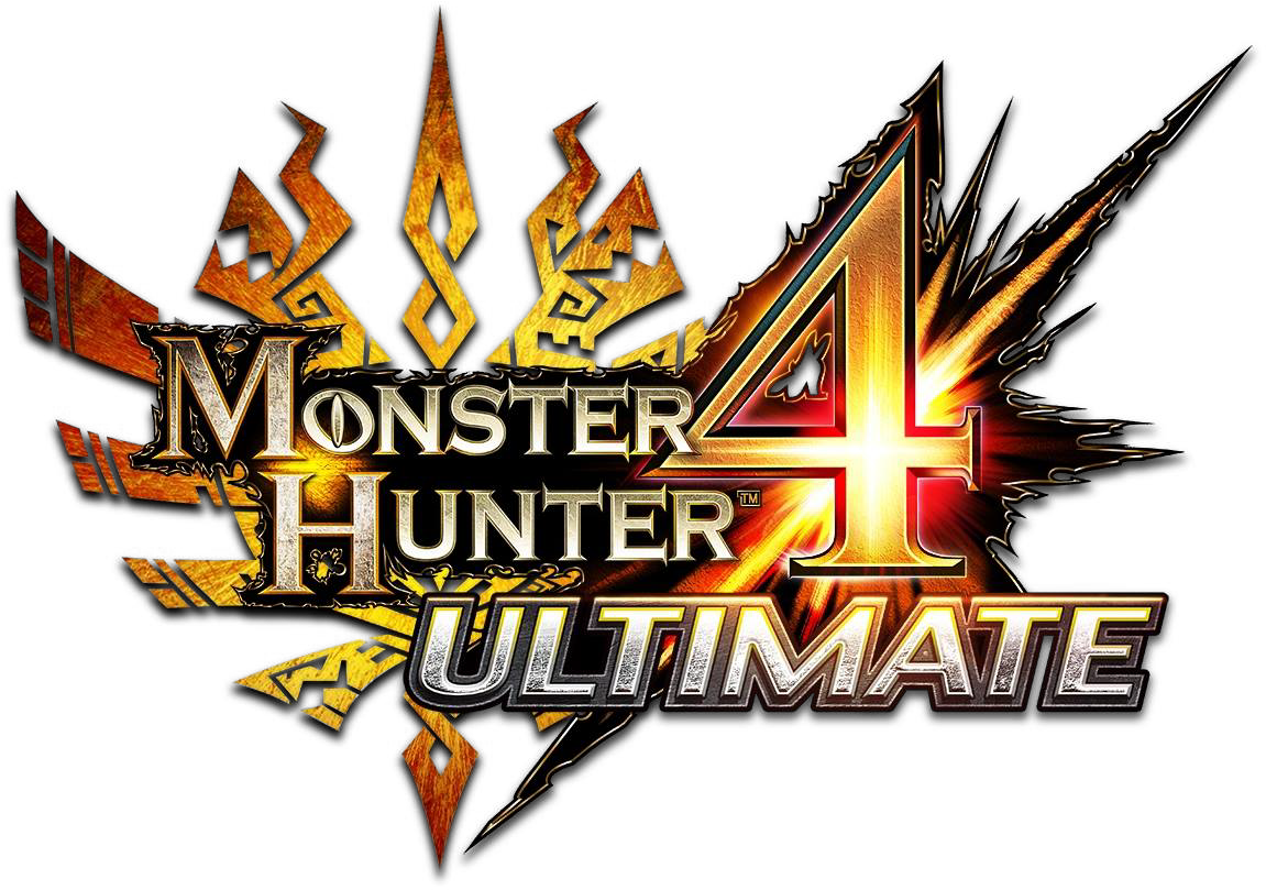 Monster Hunter 4 Ultimate Logo - Monster Hunter 4 Ultimate Title (1150x819), Png Download