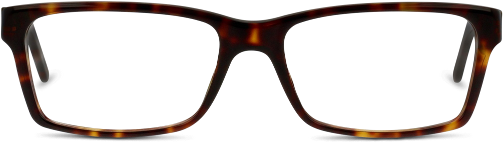 Front View - Derek Lam 10 Crosby 607 Hvtrt Havana Tortoise 51 (1200x472), Png Download