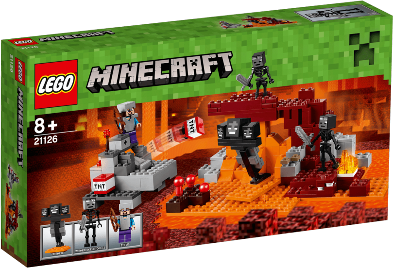 Lego Minecraft The Wither 2016 - Lego Wither (980x980), Png Download
