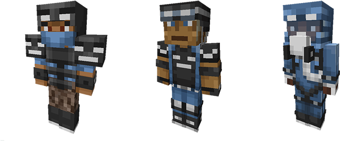 As Always, A Handful Of These Skins Are Free - Minecraft Wither Battler Skin (748x431), Png Download