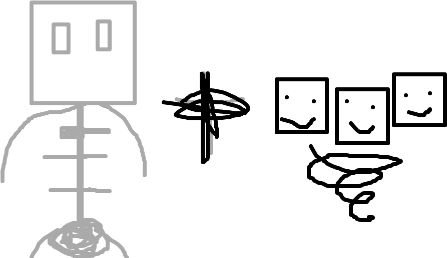 Esqueleto Wither - Cross (1020x608), Png Download