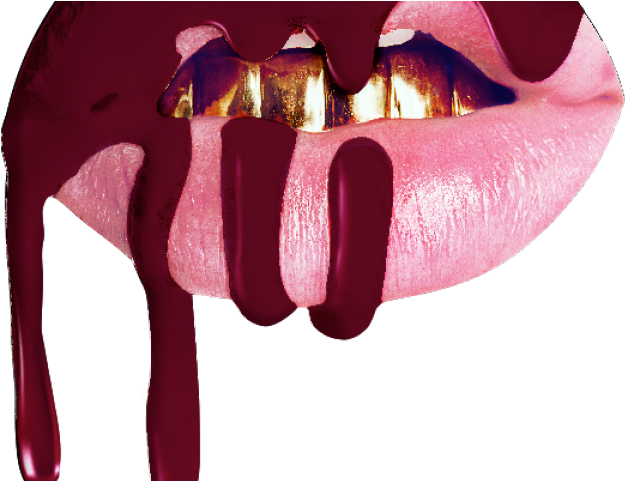 Tongue Clipart Transparent Tumblr - Kylie Birthday Edition Matte Liquid Lipstick (640x480), Png Download