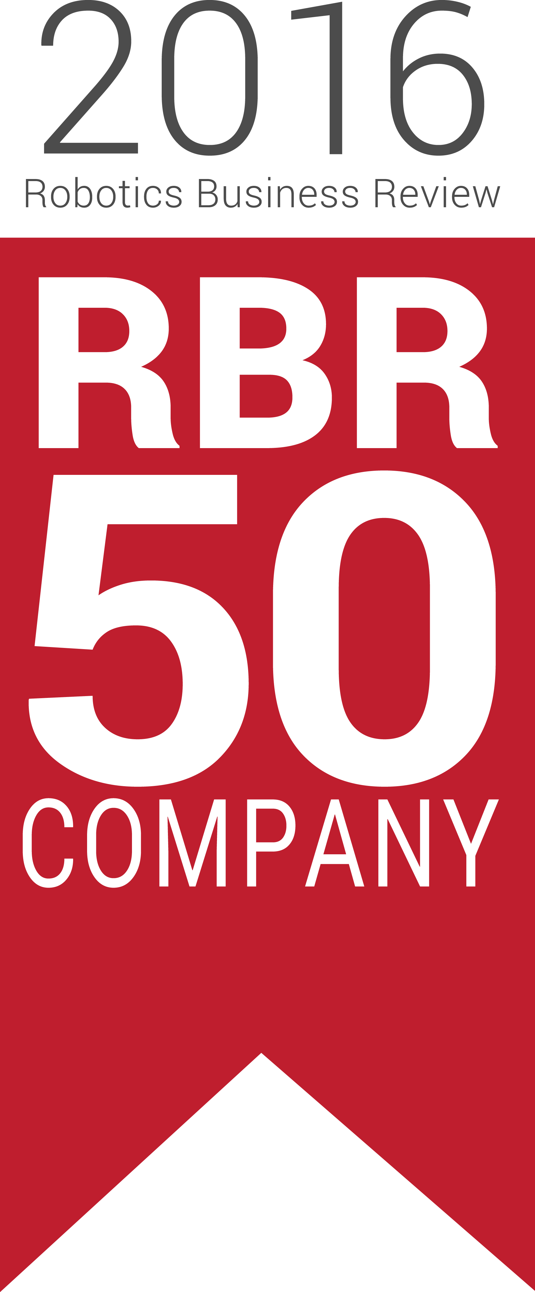 The 2016 Robotics Business Review Logo - 2016 (1800x4345), Png Download