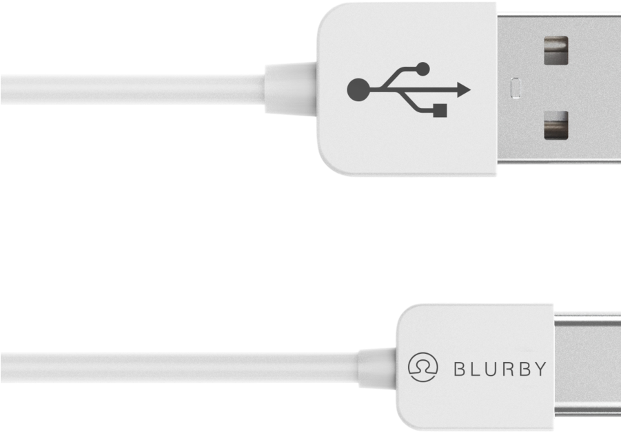 Blurby Usb A To Usb C Cable For Android - Usb (900x900), Png Download