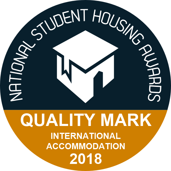 International Accomodation - Label (581x581), Png Download