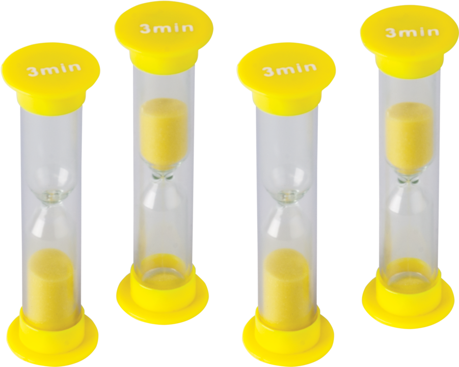 Tcr20661 3 Minute Sand Timers-small Image - Teacher Created Resources Teacher Created Minute Sand (900x900), Png Download