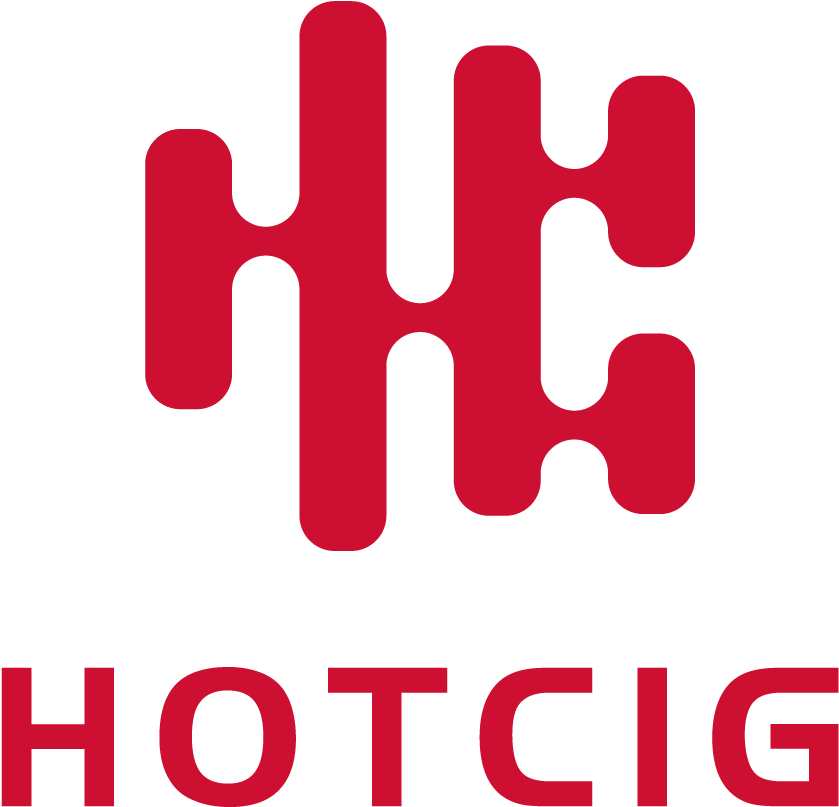 Factory Wholesale New Hm Chip Color Screen Hotcig R200 - Hotcig Logo (1241x1241), Png Download