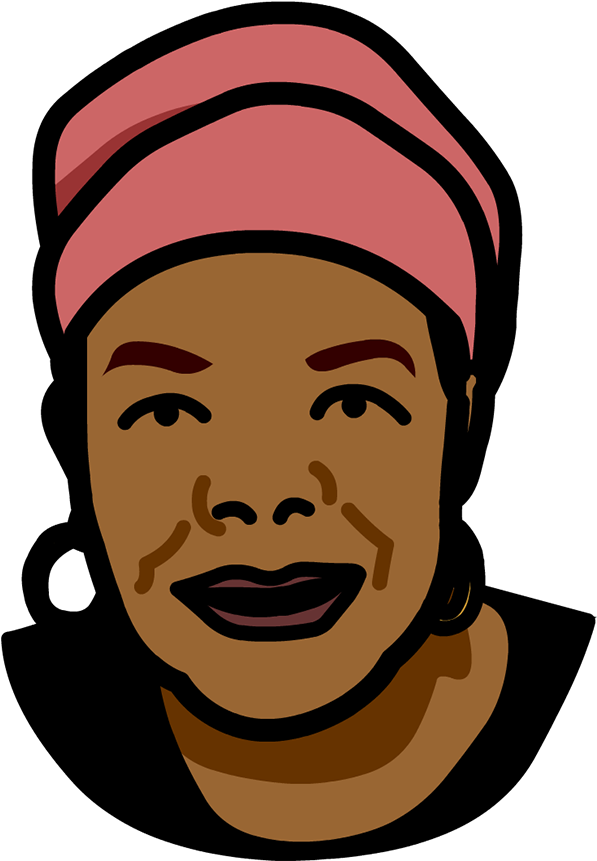 Maya Angelou Clipart - Illustration (880x880), Png Download