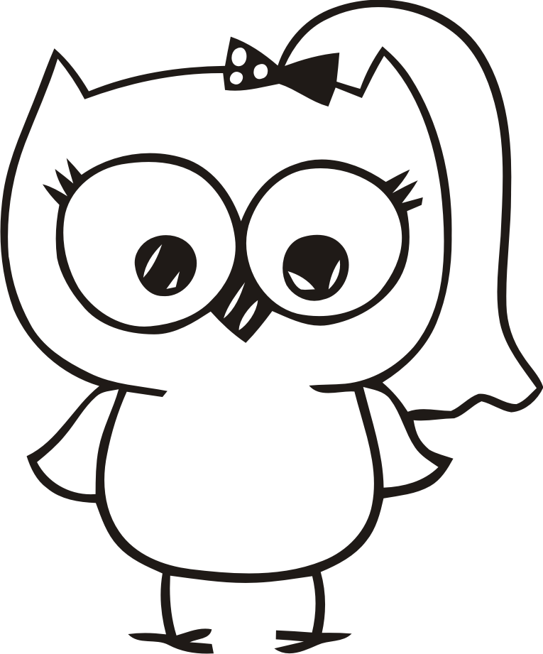 Baby Shower Infant Clip Art Transprent Png - It's A Girl Clipart Black And White (765x921), Png Download