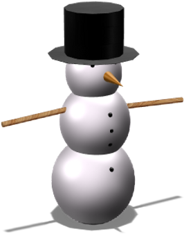 Snowman (1200x630), Png Download