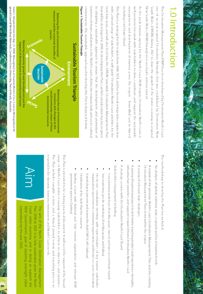 North Coast Destination Management Plan 2018 To - Management (660x952), Png Download