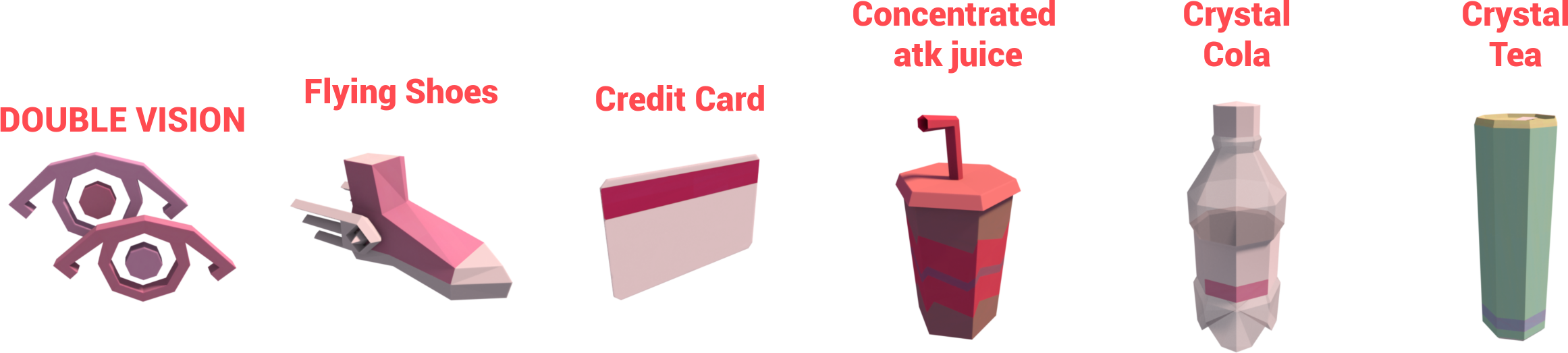 Relic Set - Coin Purse (2323x523), Png Download