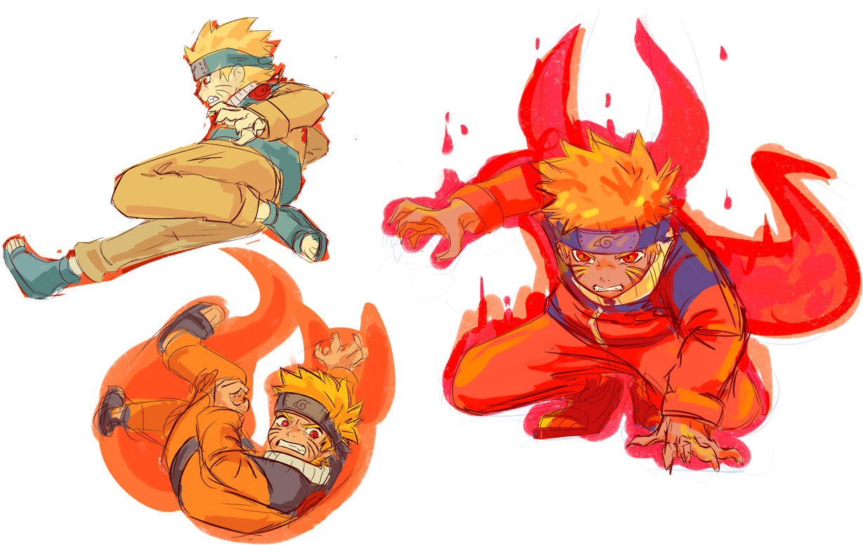 Angry Nart Scribbles - Kumiho (1280x800), Png Download