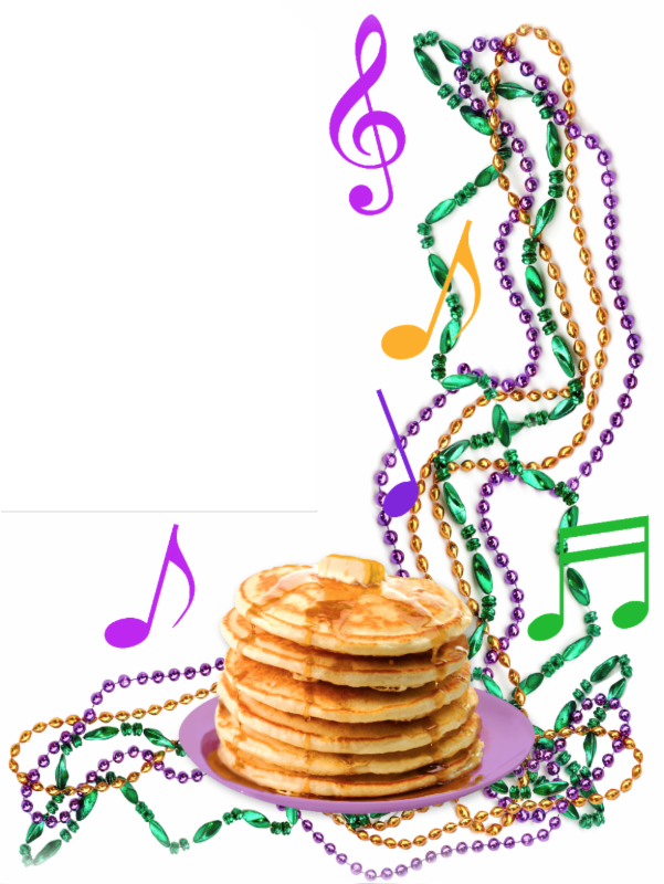 Christ Church Will Be Hosting The First Pancakes At - Pancake (601x800), Png Download