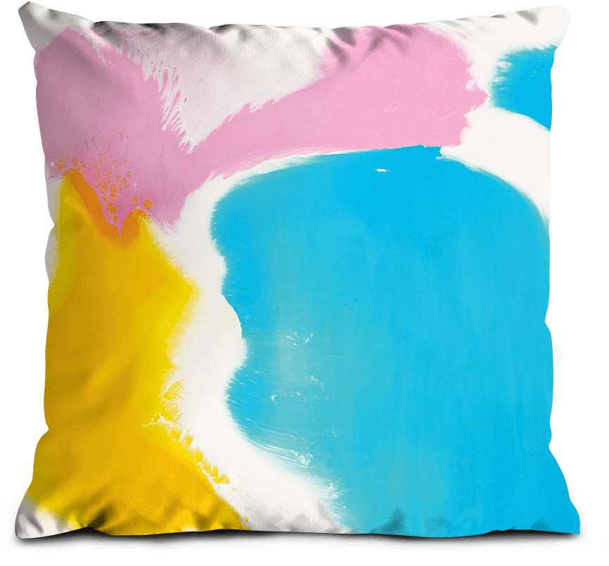 Art Series Cushion Canvas Texture - Sofakissen Plus Artist Lane (900x900), Png Download
