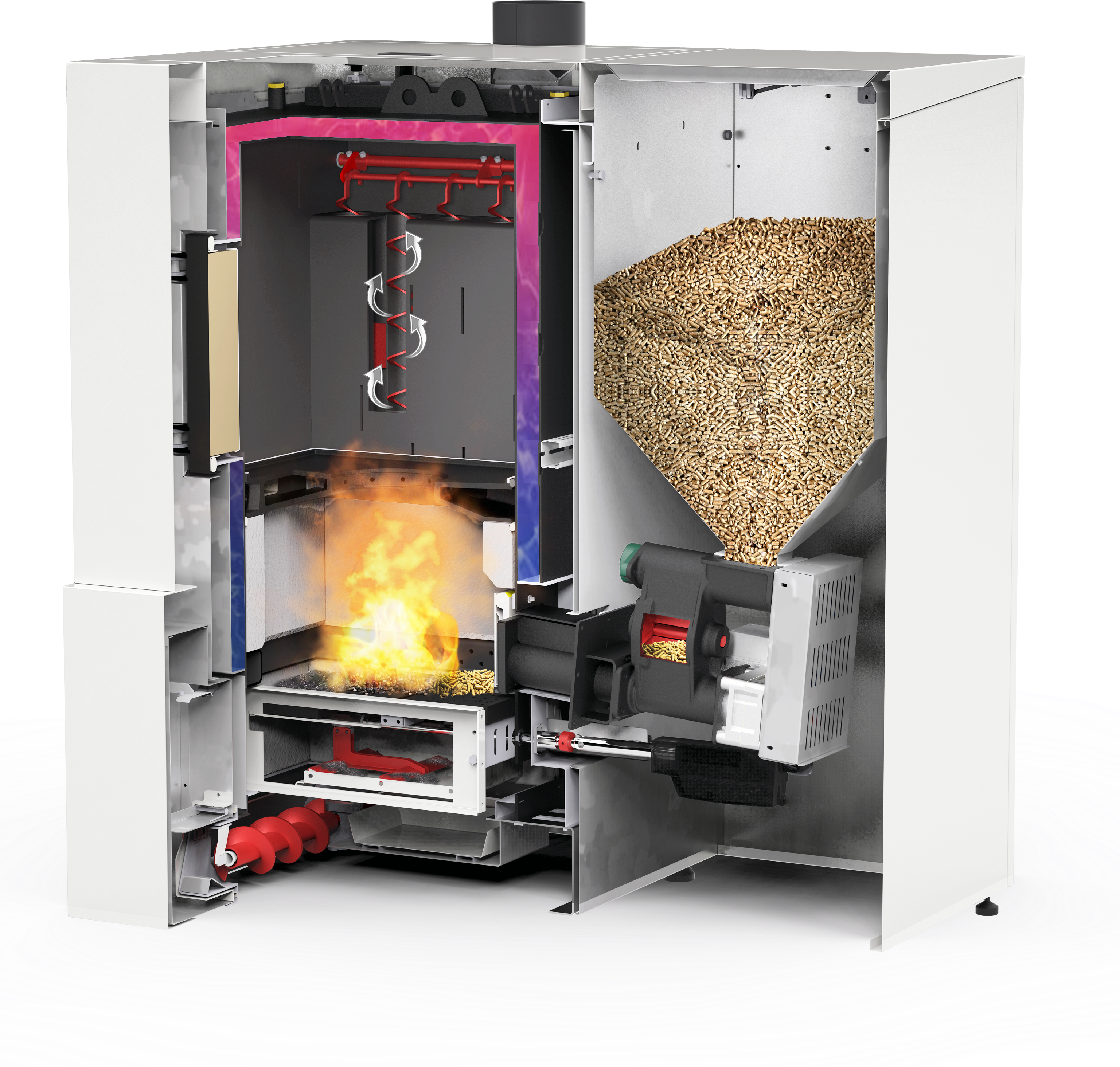 Caldera De Chips De Madera (3072x3111), Png Download