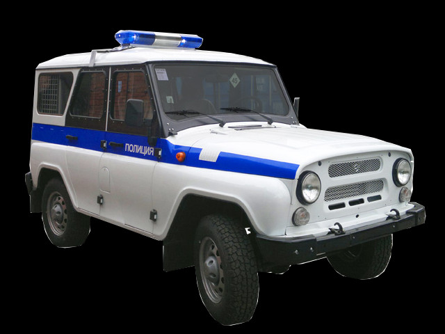 Police Car Pngs - Полицейская Машина Уаз (640x480), Png Download
