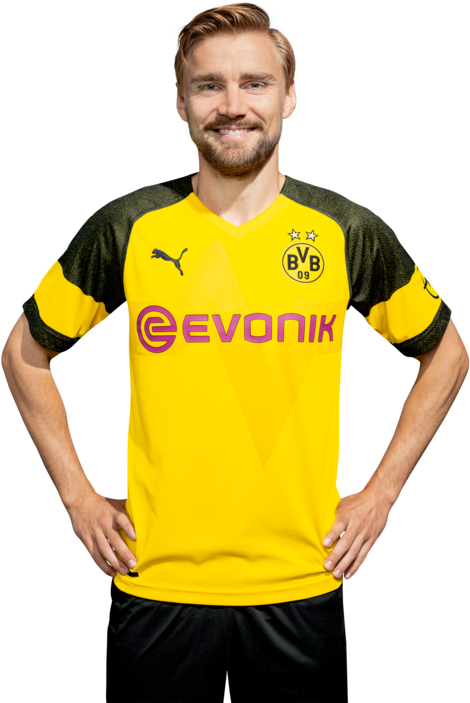 Evonik Im Netz - 2017-2018 Borussia Dortmund Away Goalkeeper Shirt Orange (588x783), Png Download