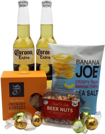 Snack Attack Gift Hamper - Banana Joe Sea Salt Banana Chips (600x600), Png Download
