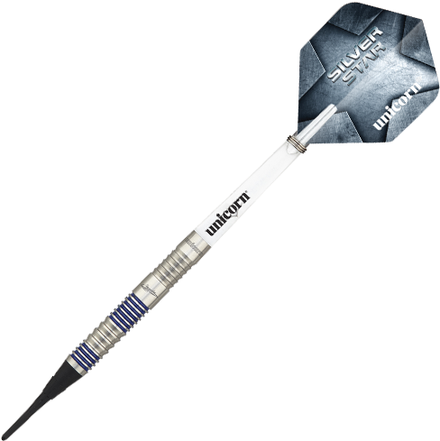 Unicorn Silver Star Gary Anderson - Darts (800x800), Png Download