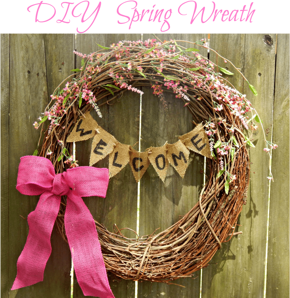 Grapevine Wreath, Wreath, Diy Wreath, Spring Wreath, - Wreath (970x1024), Png Download