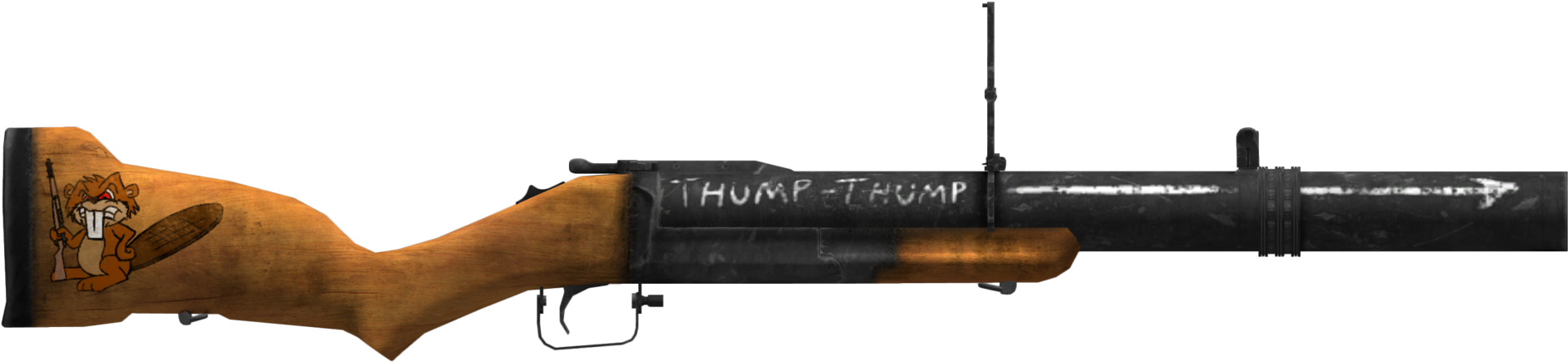 Fallout New Vegas Thump Thump (2000x567), Png Download