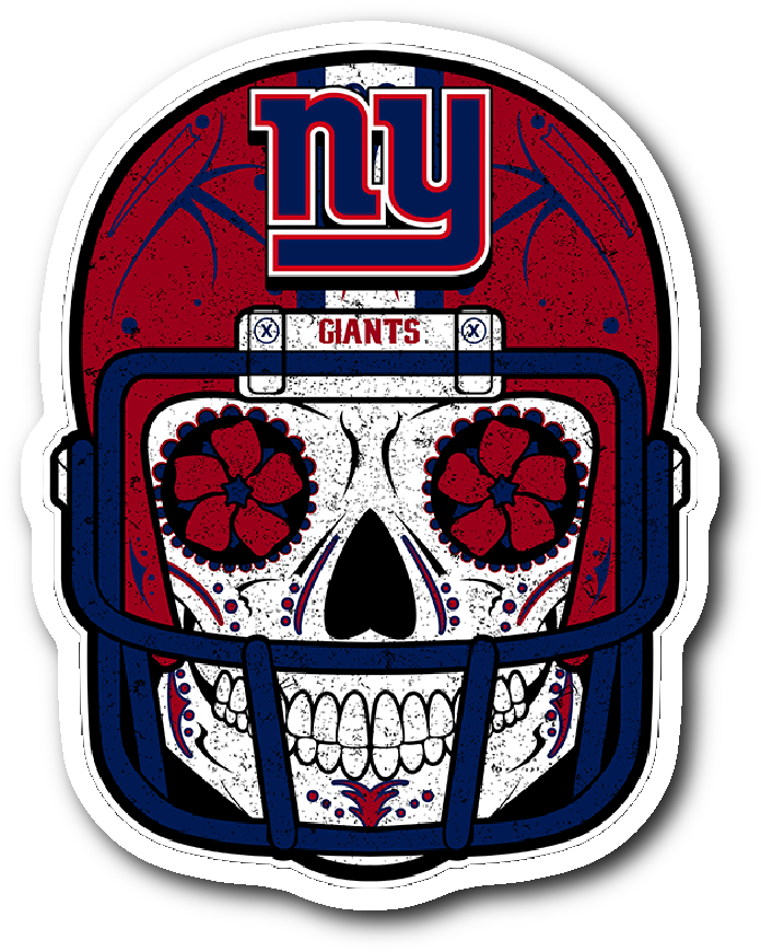 Custom New York Giants Sugar Skull Stickers - Florida Gators Sugar Skull (1064x1064), Png Download