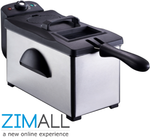 Salton Stainless Steel 3 Litre Deep Fryer Sdf25 - Salton 3l Deep Fryer Sdf35 (853614) (800x475), Png Download
