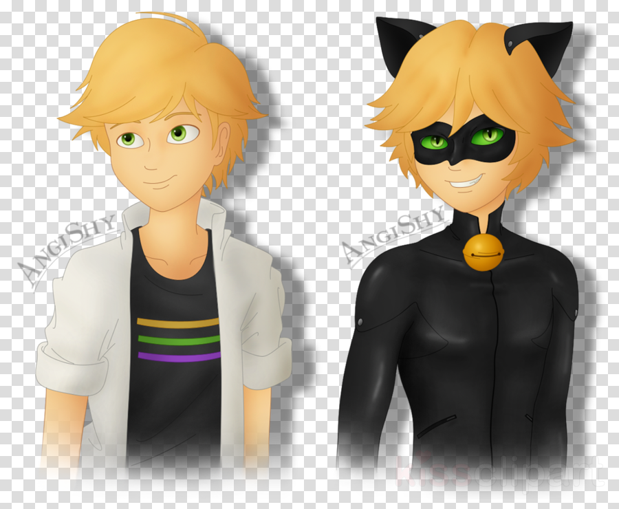 Cat Noir Y Adrien Png Clipart Miraculous - Miraculous Tales Of Ladybug And Cat (900x740), Png Download