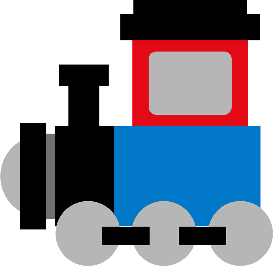 8 Best Cartoon Images On Pinterest - Trenzinho Azul Minus (900x876), Png Download