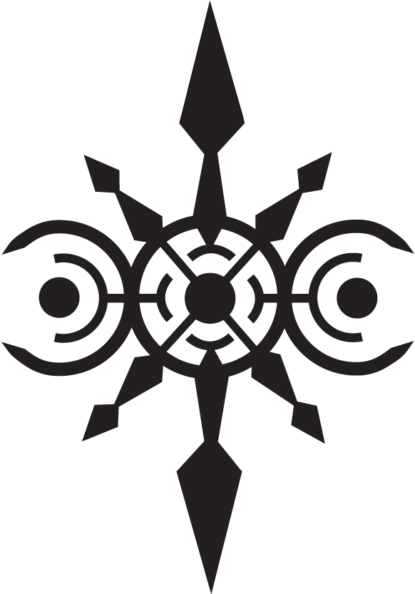 The Satyrs' Reign - Heaven And Hell Symbol (609x832), Png Download