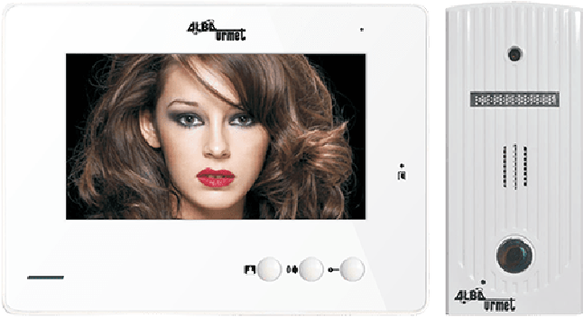 Alba Urmet M7e7c Color Video Door Phone Kit 7" Lcd - Alba Urmet Video Door Phone (700x700), Png Download