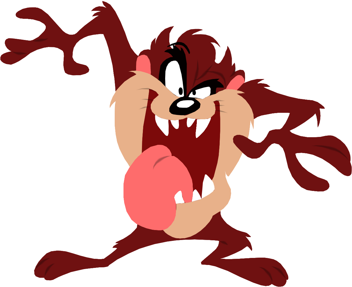 Demonio De Tasmania Png - Diablo De Tasmania Looney Tunes (1200x977), Png Download