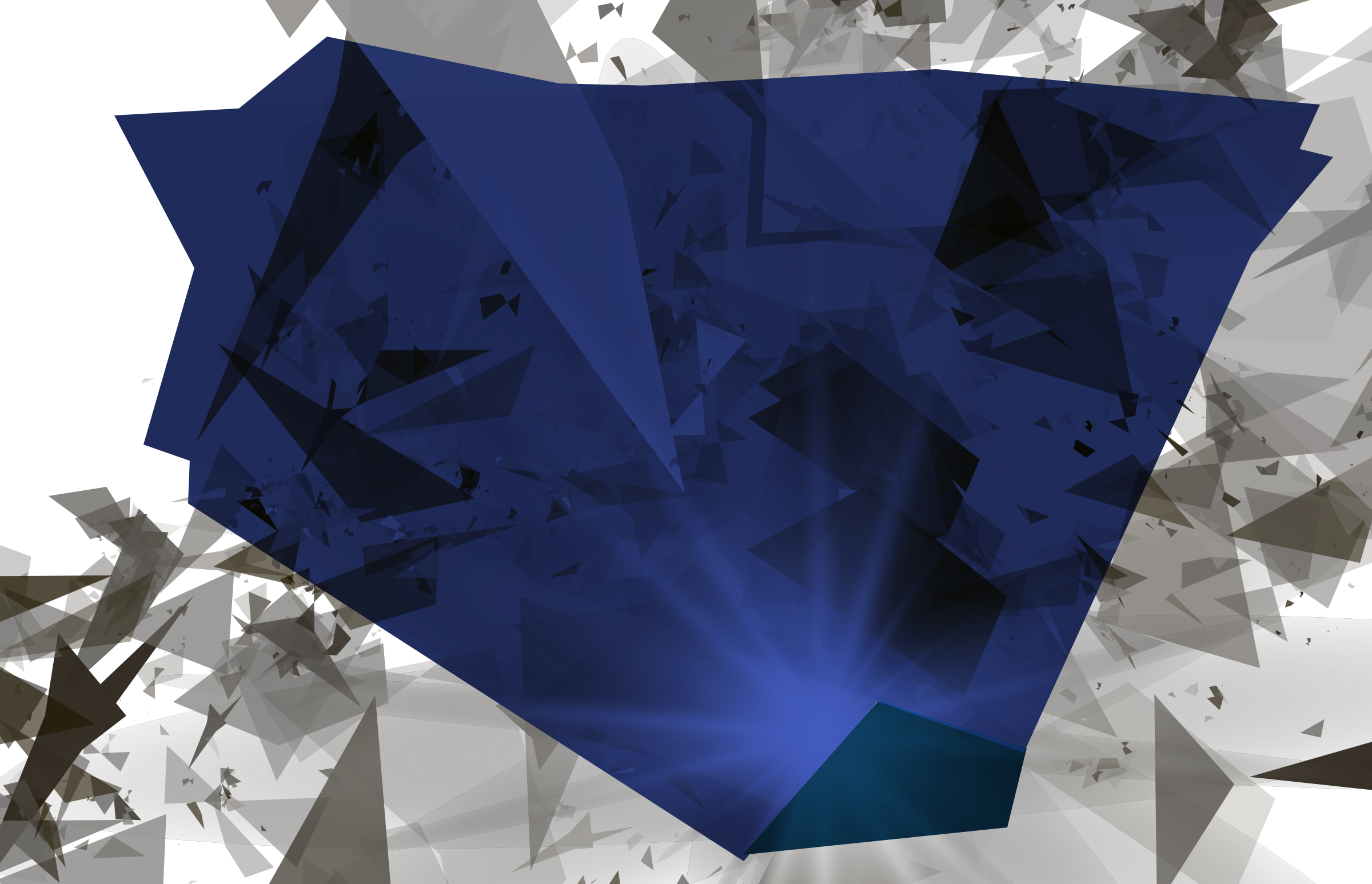 Sharknado Trivia Next To A Shark-ified Dodge Charger - Triangle (2400x1547), Png Download