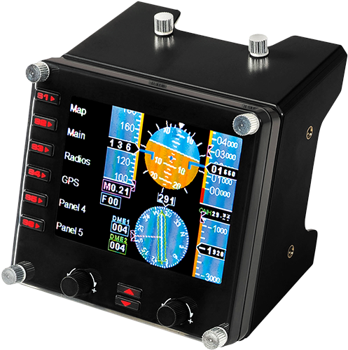 Flight Instrument Panel - Saitek Pro Flight Instrument Panel - Flight Simulator (755x556), Png Download