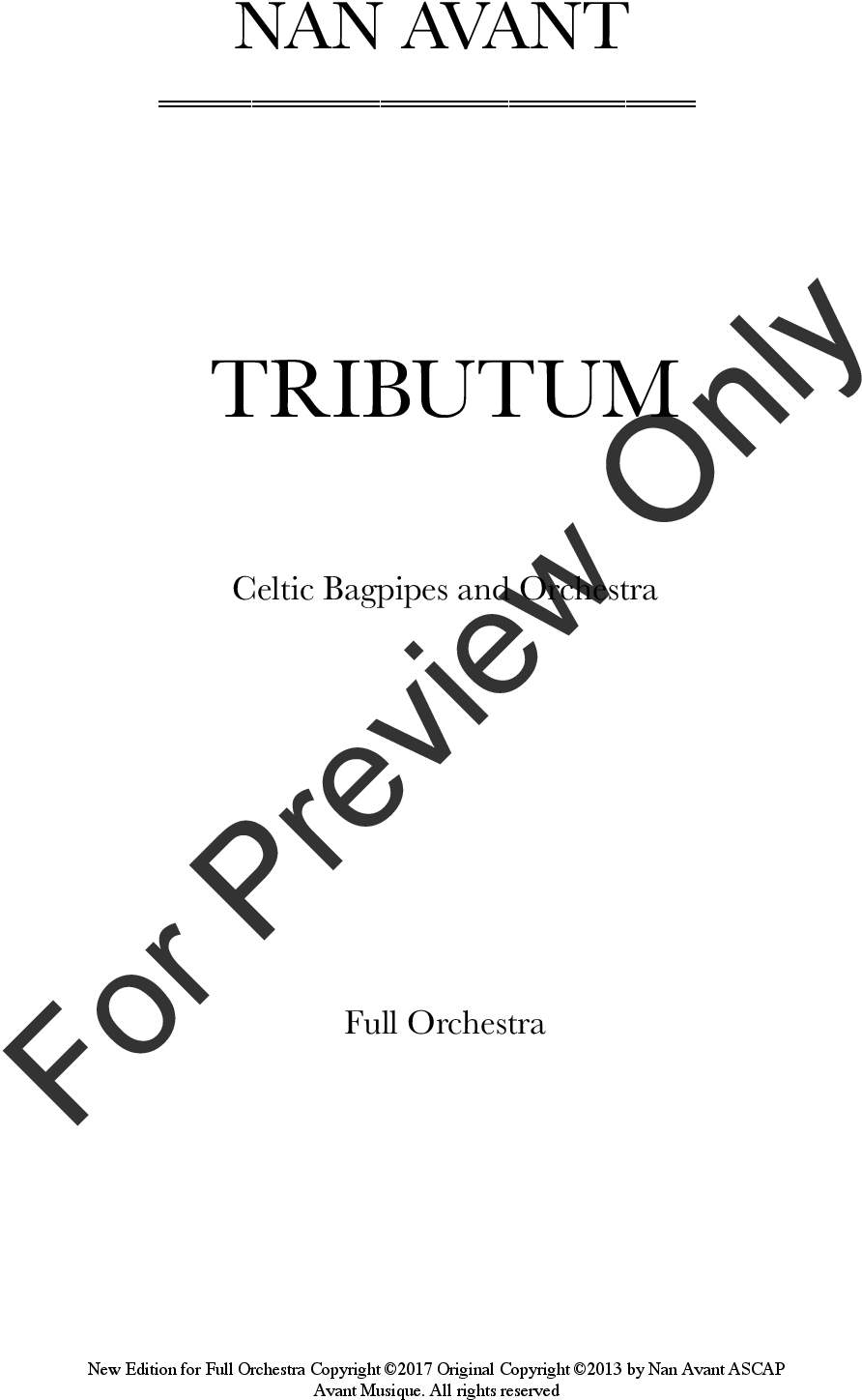 Tributum For Celtic Bagpipes And Full Orchestra Thumbnail - Hooray For Hollywood Williams Orchestral Part (1056x1632), Png Download