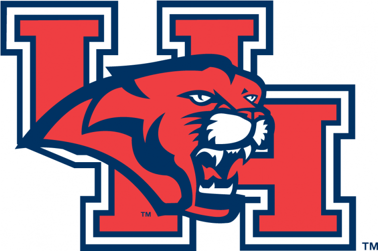 Houston Cougars Iron Ons - University Of Houston Cougars (750x930), Png Download