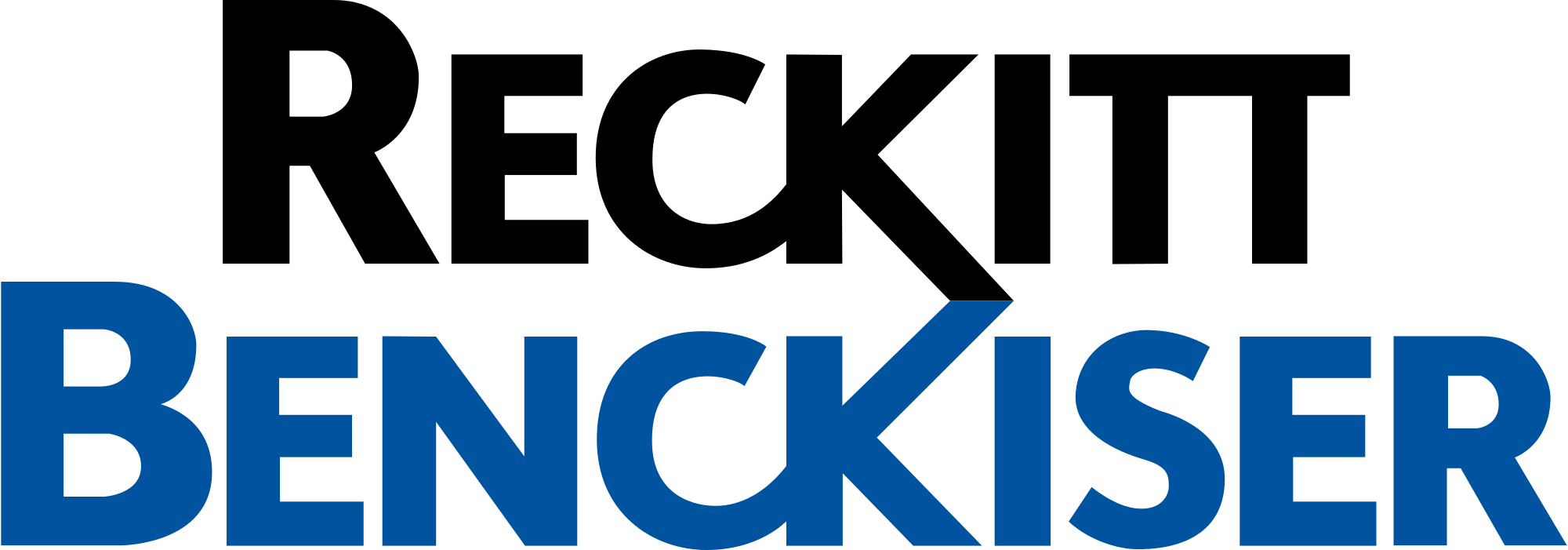 Open - Reckitt Benckiser Old Logo (2000x701), Png Download
