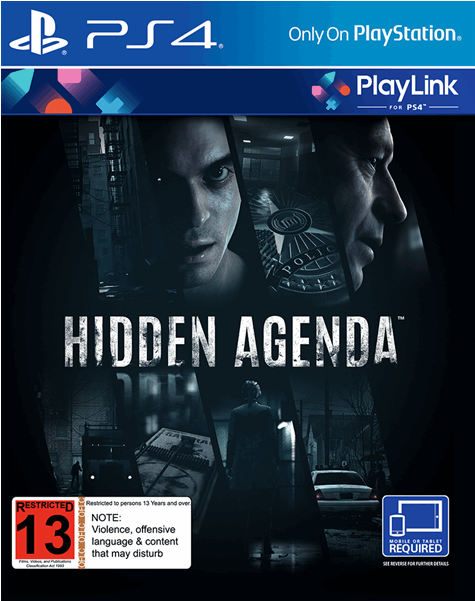1 Of - Hidden Agenda Ps4 (600x600), Png Download